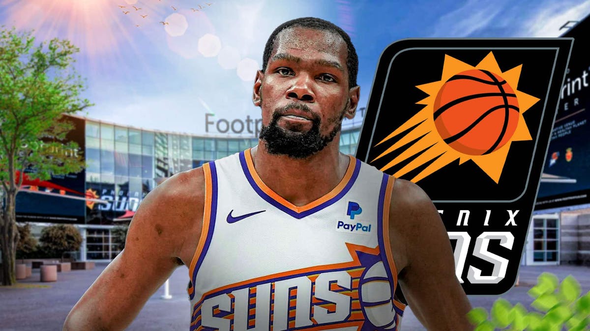 Suns' Kevin Durant looks serious ahead of Timberwolves playoff series