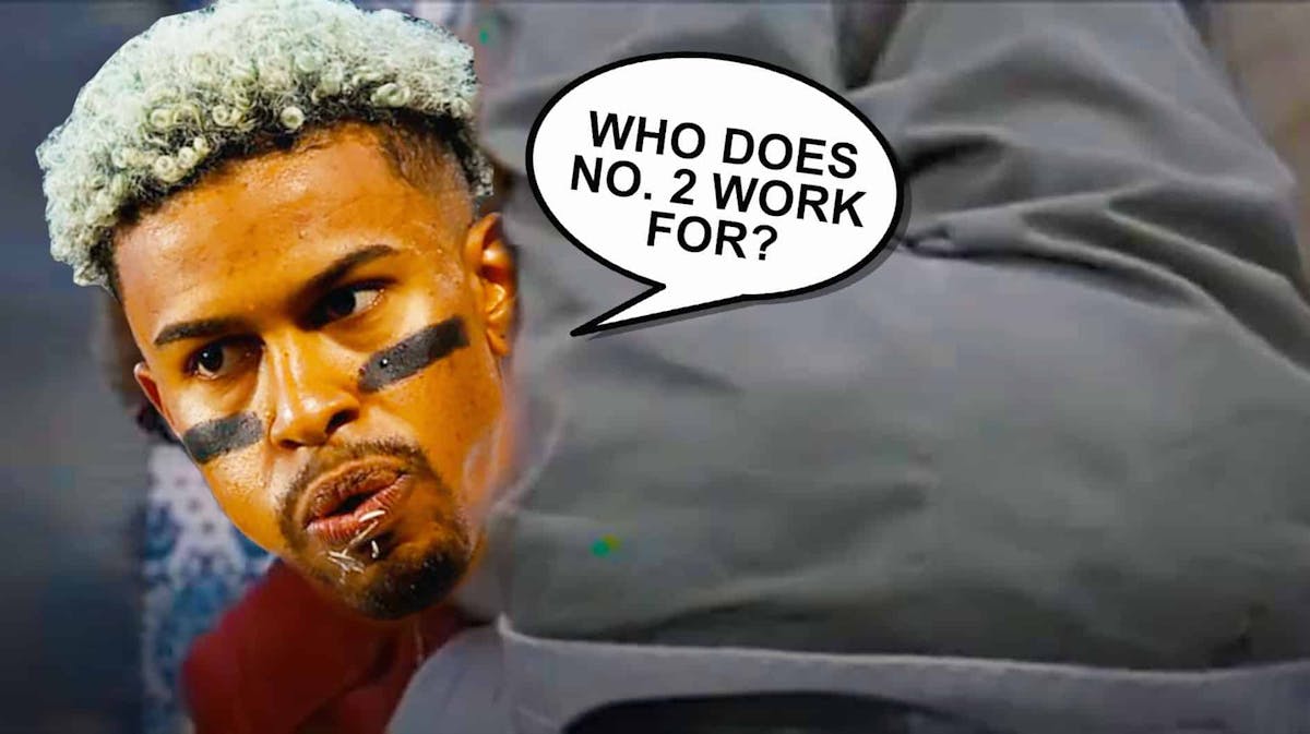 Mets shortstop Francisco Lindor imposed on Austin Powers with speech bubble: 'Who does No. 2 work for?'