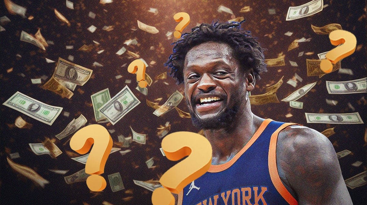 Knicks' Julius Randle with money and question marks