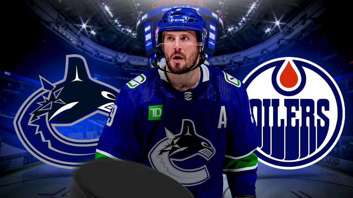 J.T. Miller discussing Game 7 between the Canucks and Oilers.