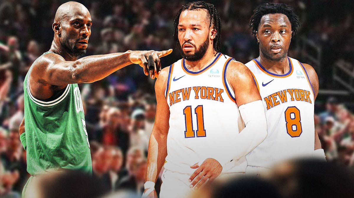 Kevin Garnett New York Knicks NBA Playoffs 2025 Julius Randle