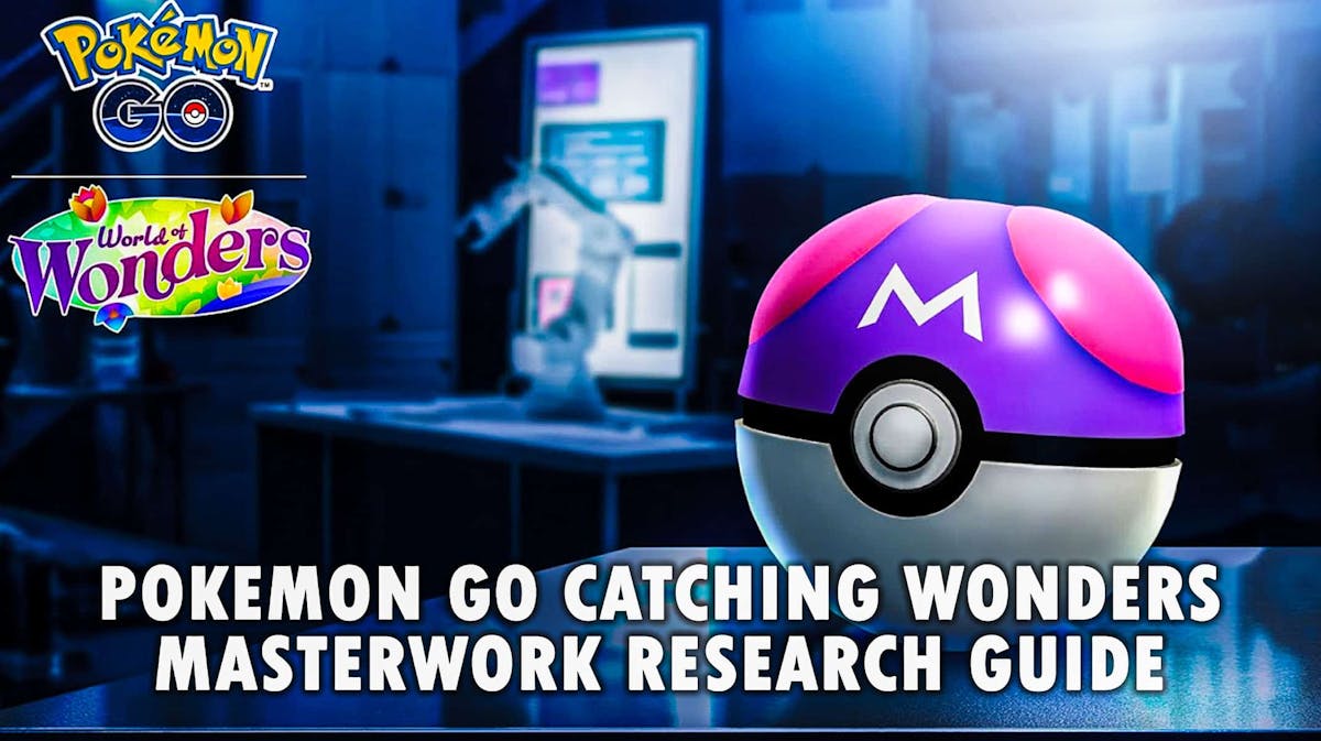 Pokemon GO Catching Wonders Masterwork Research Guide
