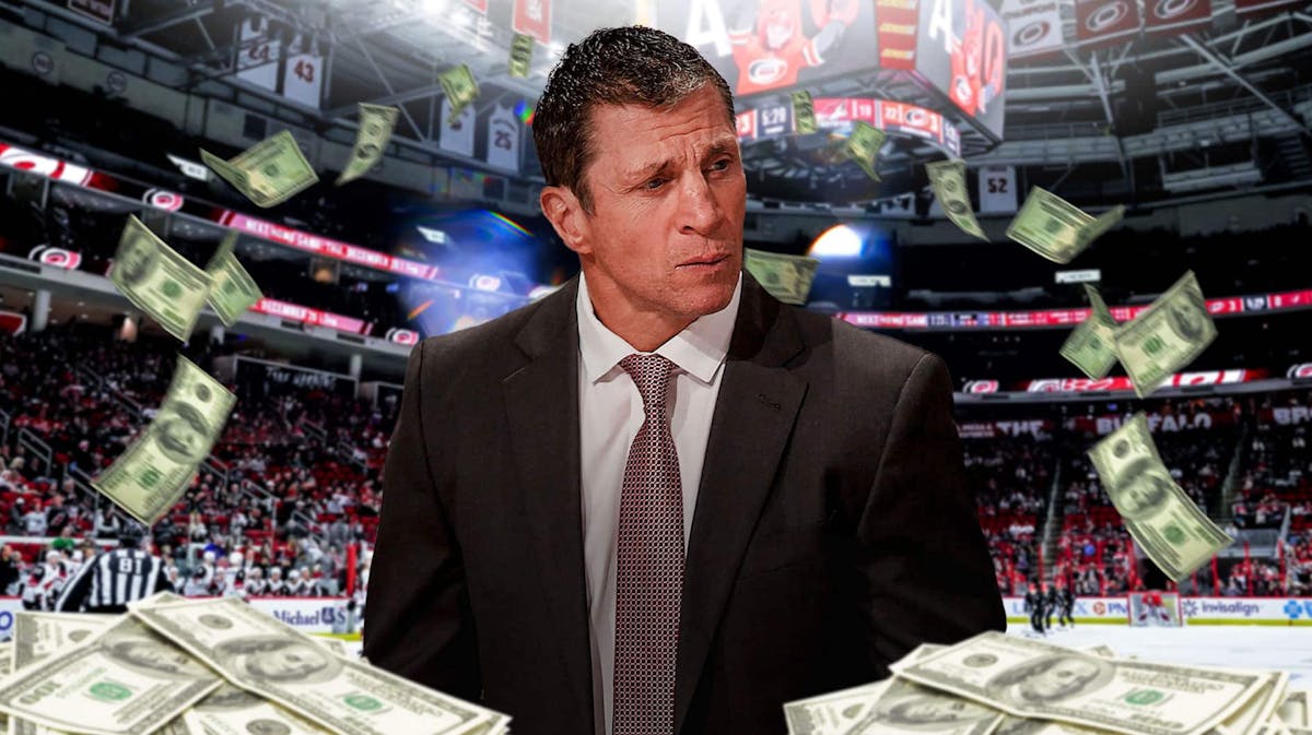 Hurricanes head coach Rod Brind'Amour talking about his contract extension.