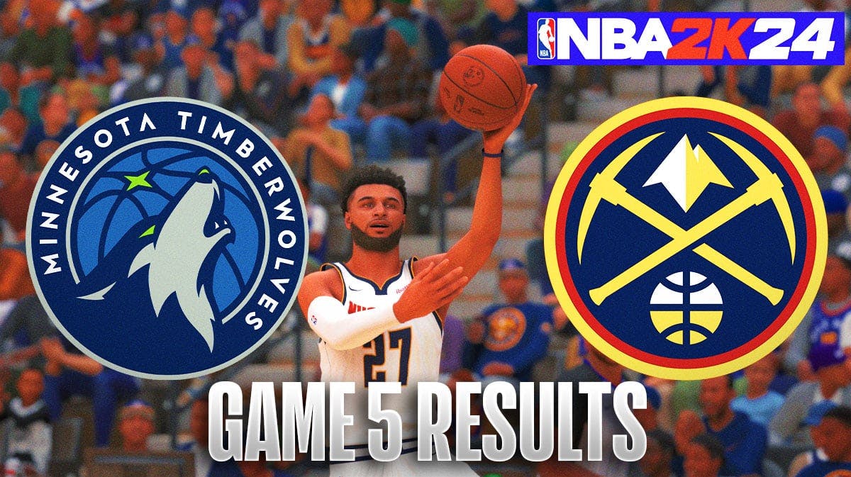 Timberwolves vs. Nuggets Game 5 Results According To NBA 2K24