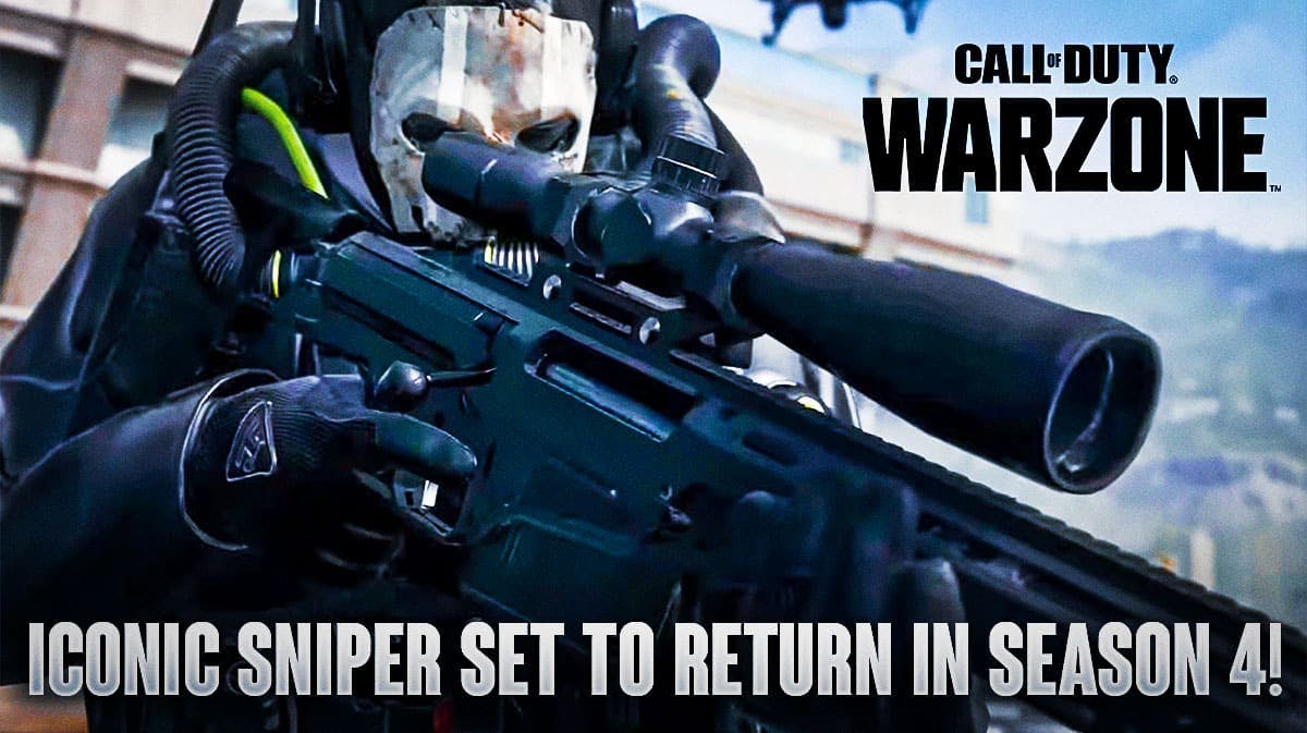 Call Of Duty: Warzone Set To Bring Back Iconic Sniper In Season 4