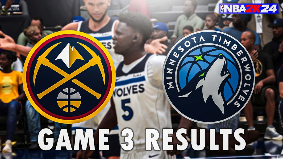 Nuggets vs. Timberwolves Game 3 Results According To NBA 2K24