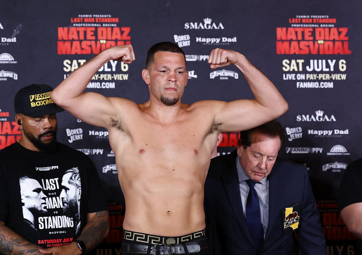 Nate Diaz Beats Jorge Masvidal By Majority Decision in Boxing Fight of UFC Rivals