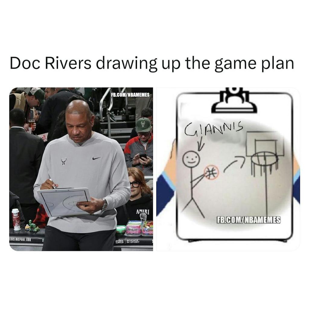 The Bucks are 3-7 with Doc as the head coach 😬

#Bucks #Giannis #DameLillard #DocRivers #nbamemes