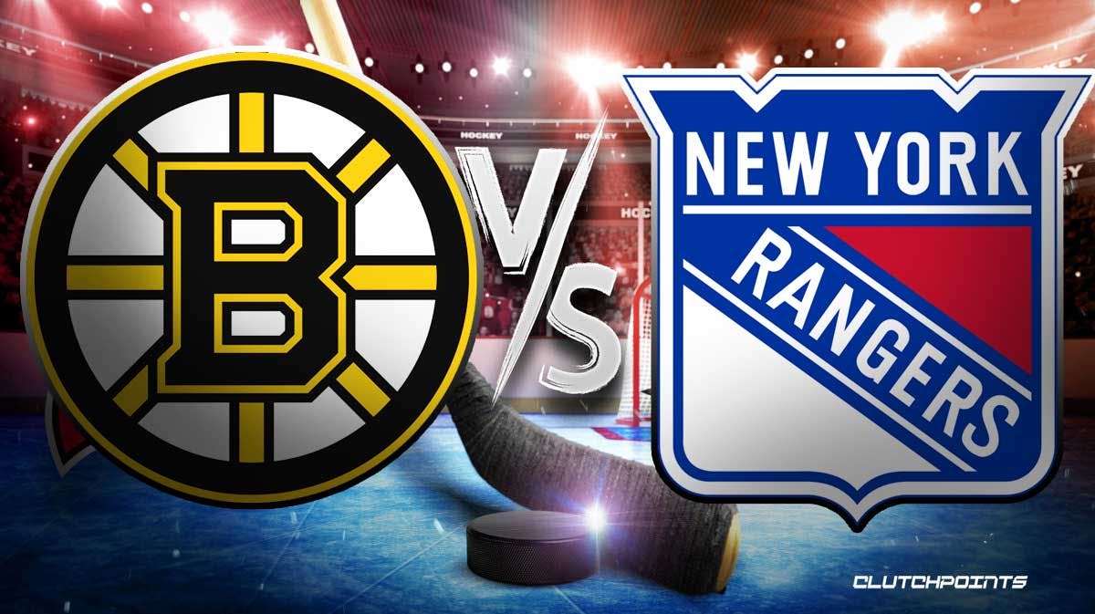 NHL Odds BruinsRangers prediction, pick, how to watch