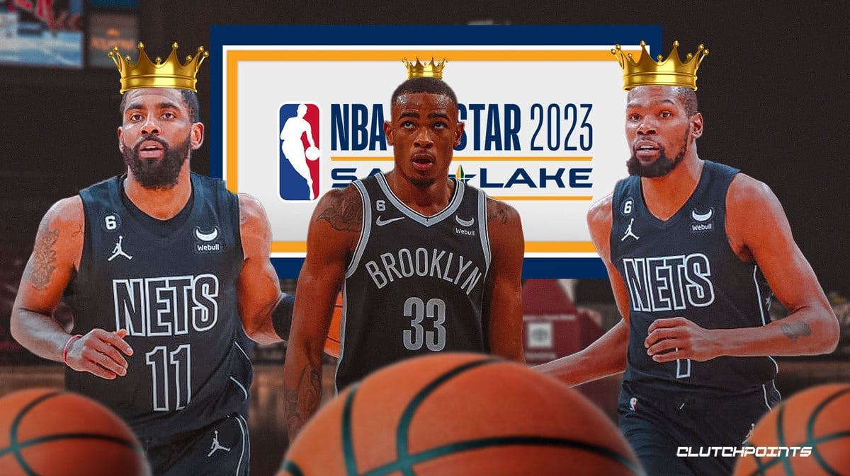 Brooklyn Nets, Nic Claxton, Kevin Durant, Kyrie Irving, NBA All-Star