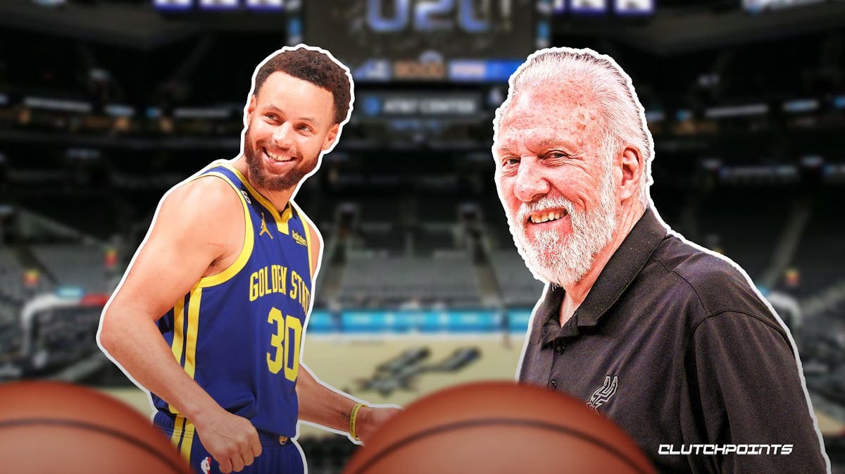 Steph Curry, Gregg Popovich, Spurs, Warriors
