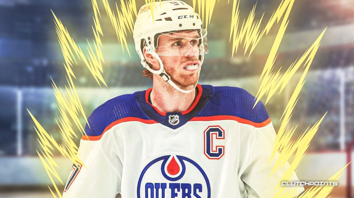 Connor McDavid, Oilers, Blue jackets