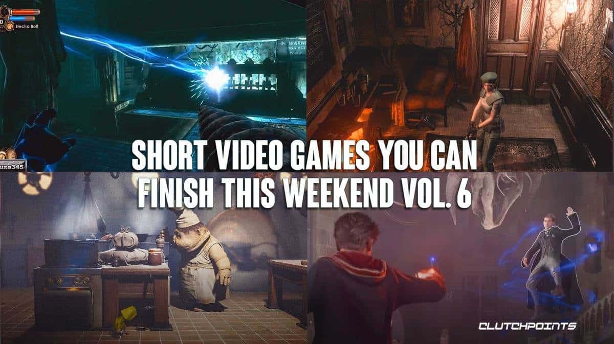 short video games, short games weekend, games binge weekend, games finish weekend, games you can finish weekend