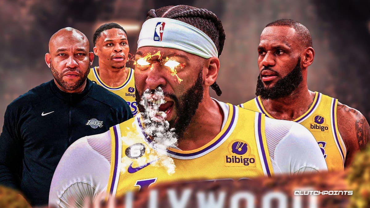 lakers anthony davis darvin ham russell westbrook lebron james