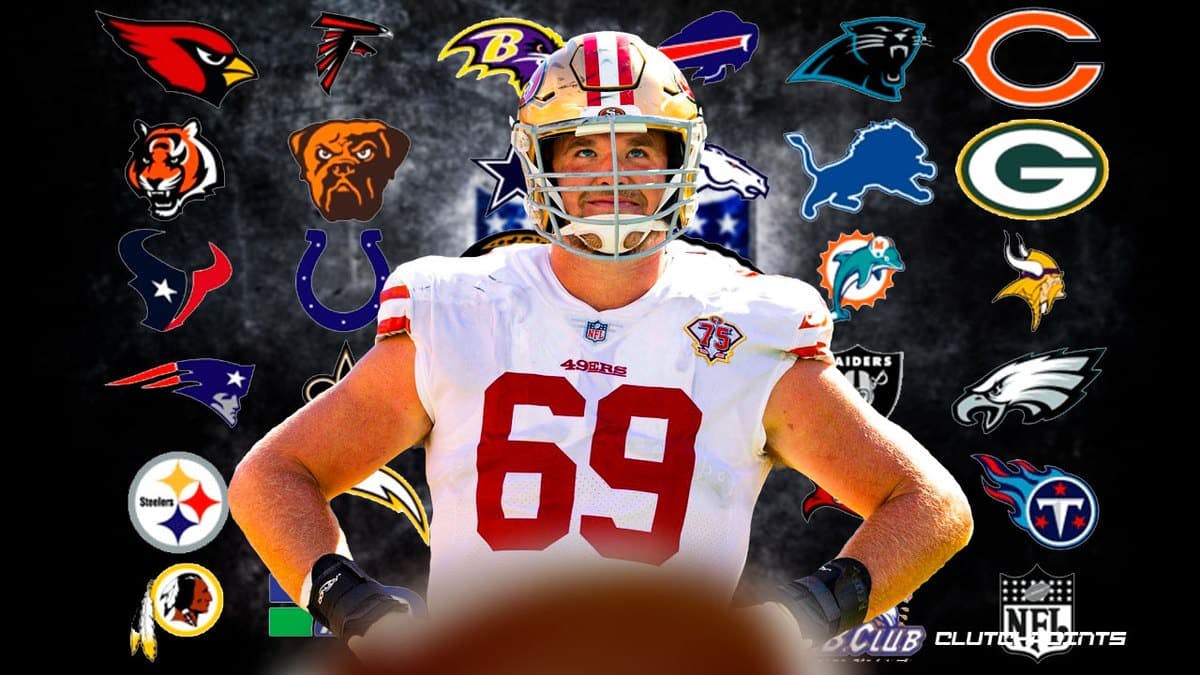 Mike McGlinchey, 2023 NFL free agency, Miami Dolphins, Chicago Bears, Tennessee Titans, San Francisco 49ers