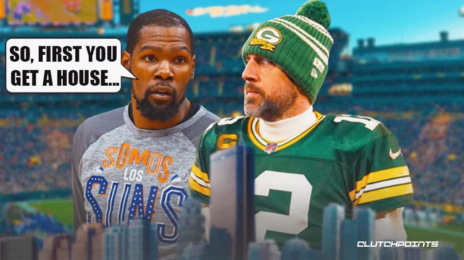 Kevin Durant Aaron Rodgers, Packers