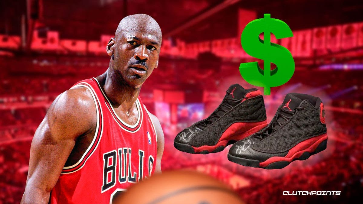 Michael Jordan's 1998 NBA Finals shoes smash auction record