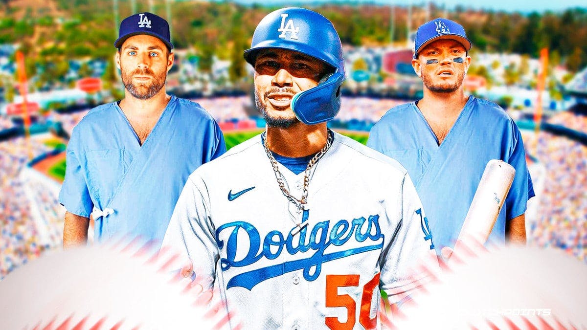 Dodgers, Chris Taylor, Mookie Betts, Miguel Rojas