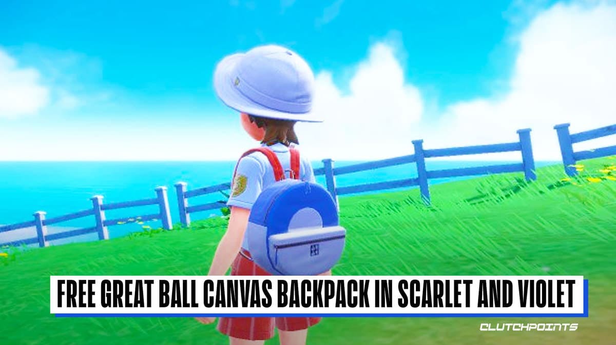 Free Great Ball Canvas Backpack, Pokemon Home, Global Challenge II 2023