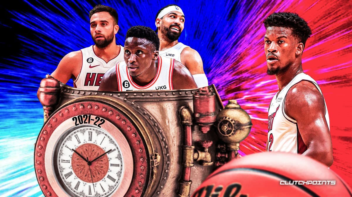 Heat, Jimmy Butler, 2023 nba play-in tournament, Bulls, Max Strus, Gabe Vincent, Victor Oladipo
