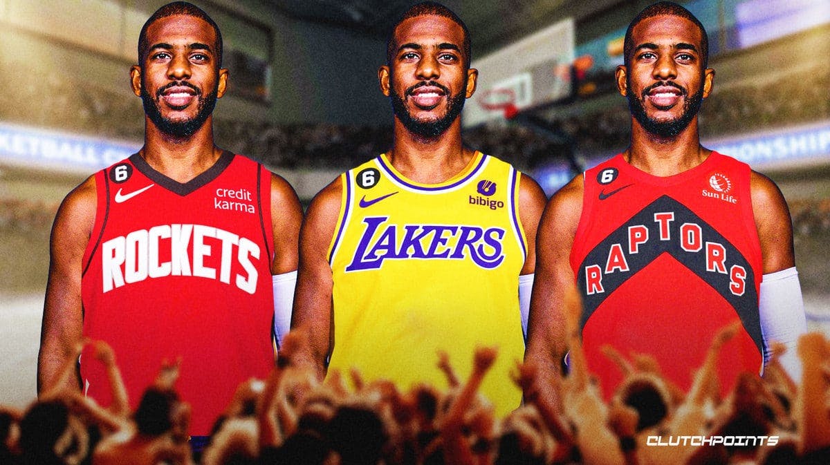 Houston Rockets, Los Angeles Lakers, Toronto Raptors, Phoenix Suns, Chris Paul, NBA Trade