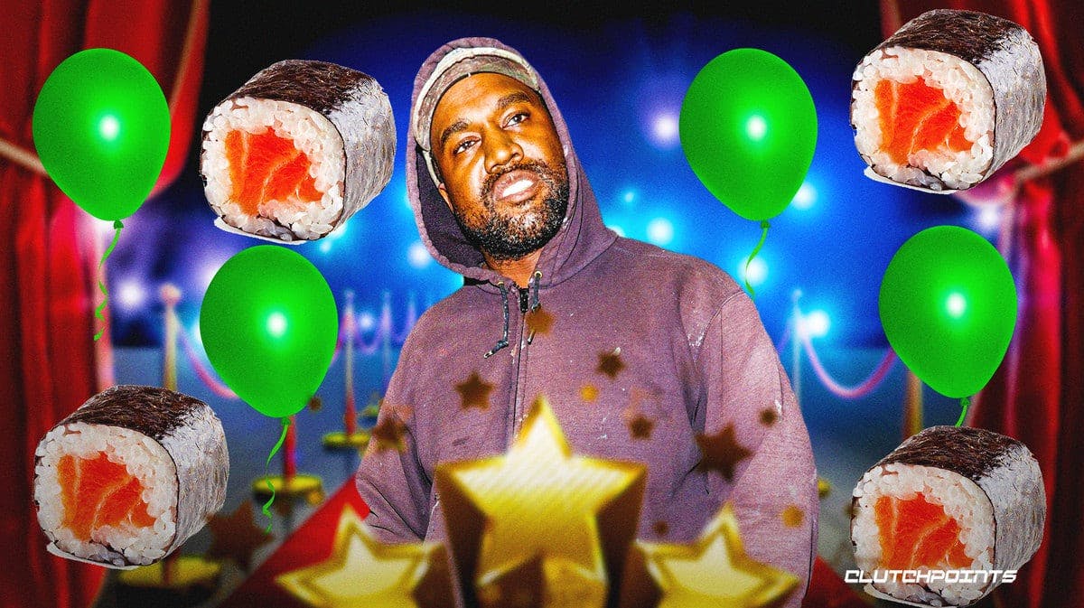 Kanye West, sushi