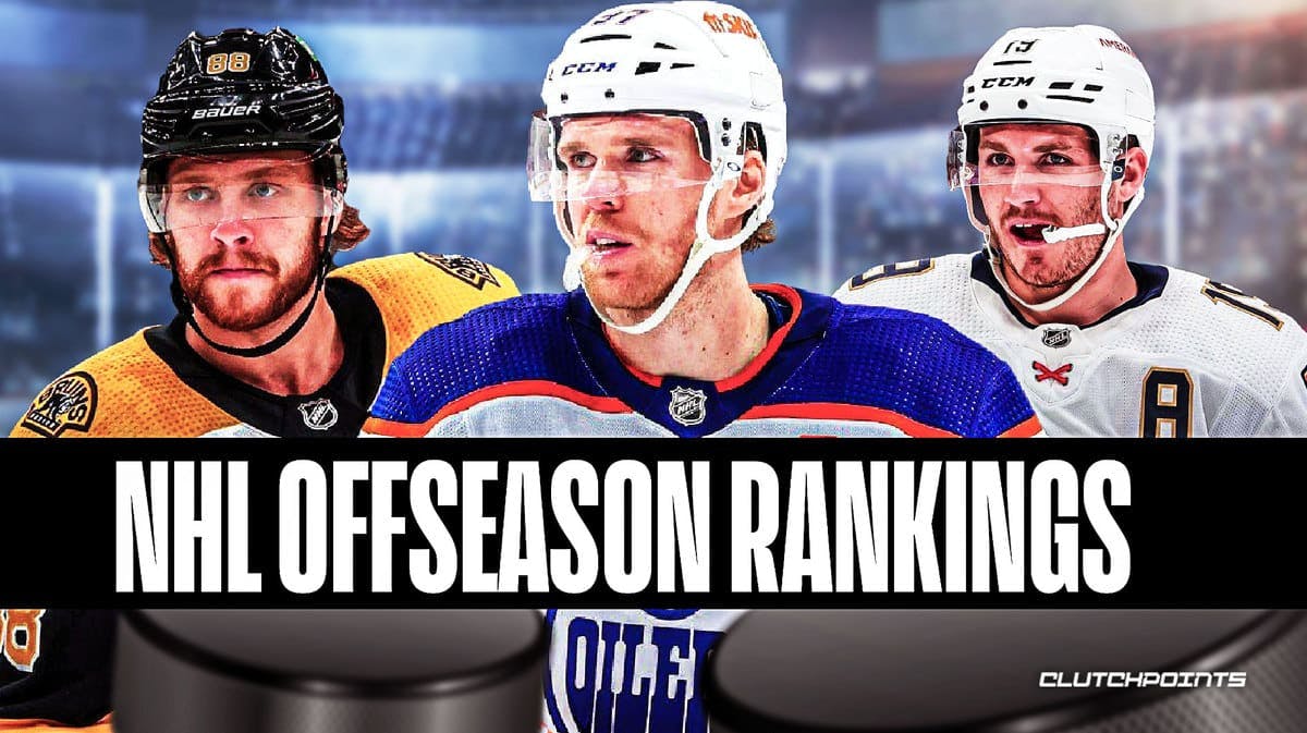 NHL, NHL power rankings, NHL offseason rankings, Stanley Cup Final, Golden Knights