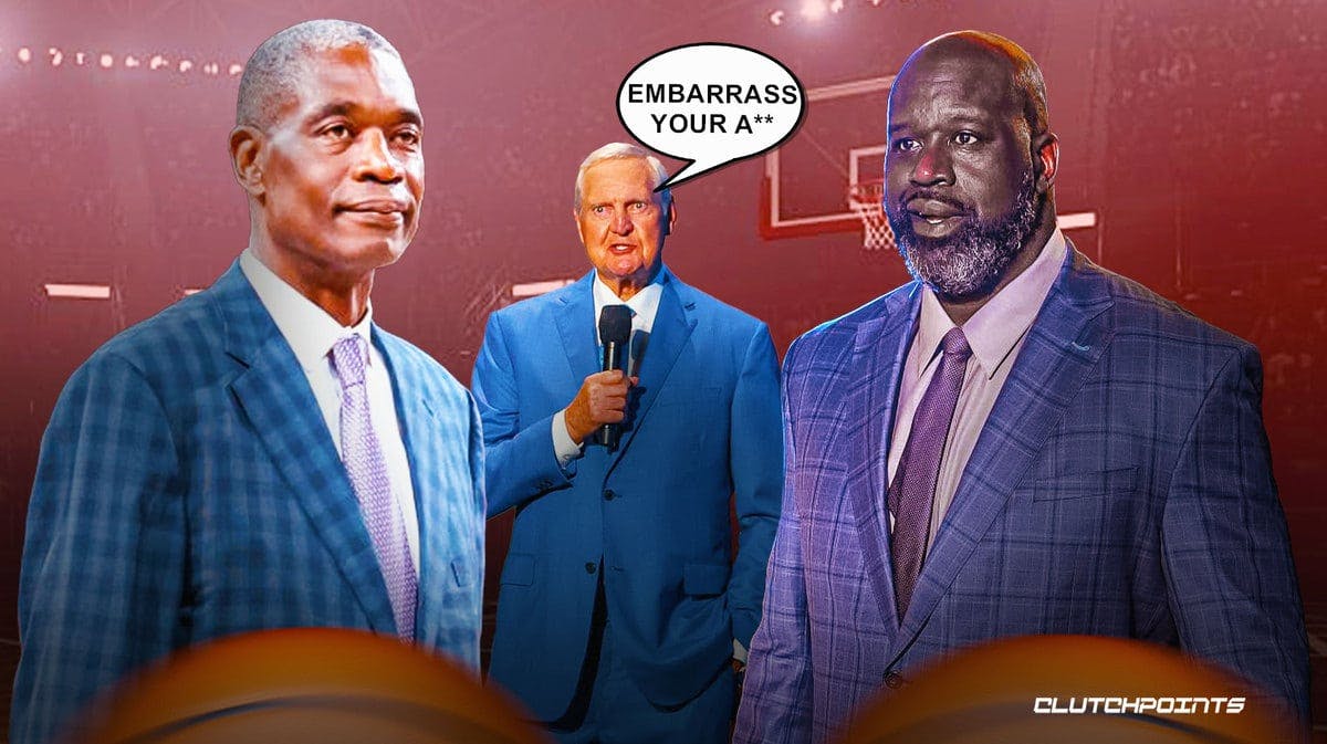 Shaquille O'Neal, Jerry West, Dikembe Mutombo