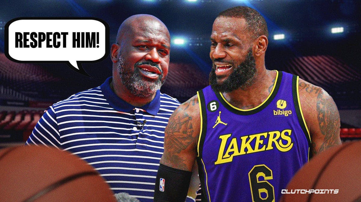 Shaquille O'Neal, Lakers, LeBron James