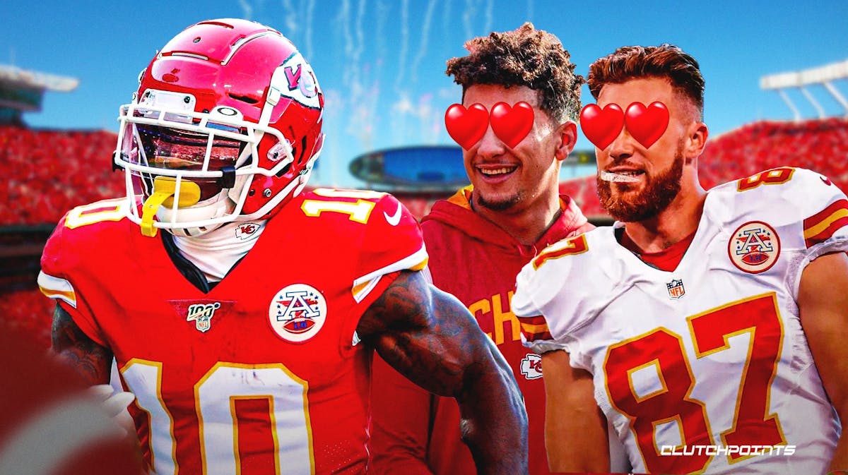 Patrick Mahomes, Travis Kelce, Chiefs, Dolphins, Tyreek Hill