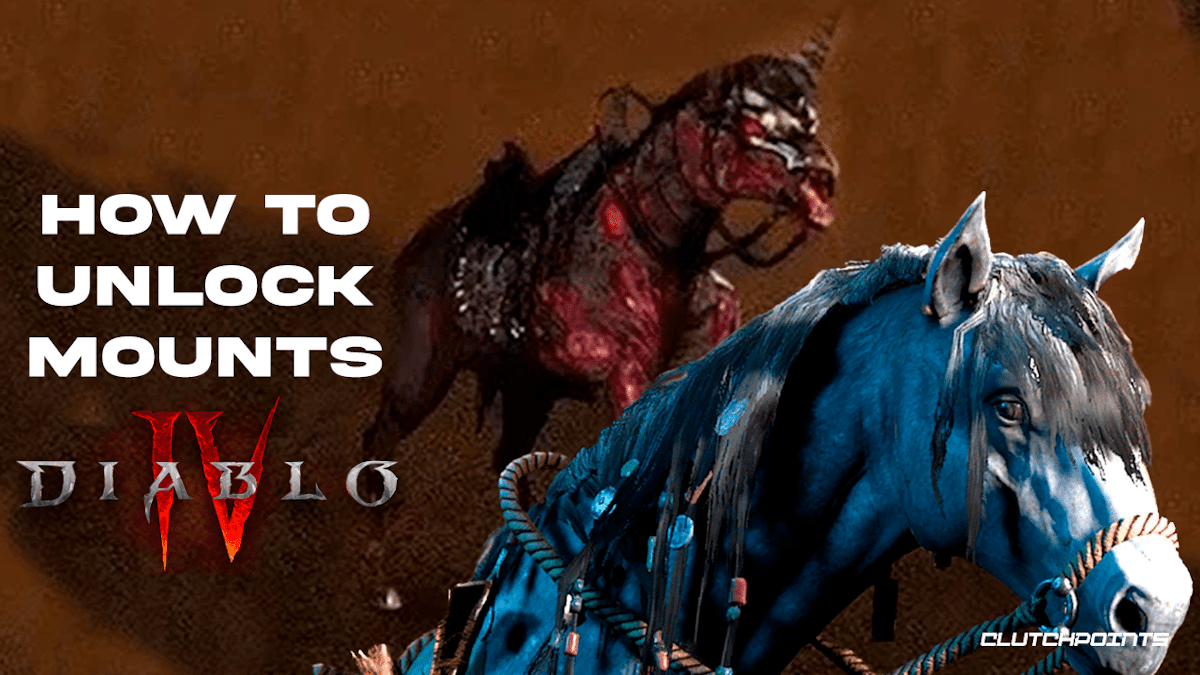 Diablo 4 How to Unlock and Get Mounts