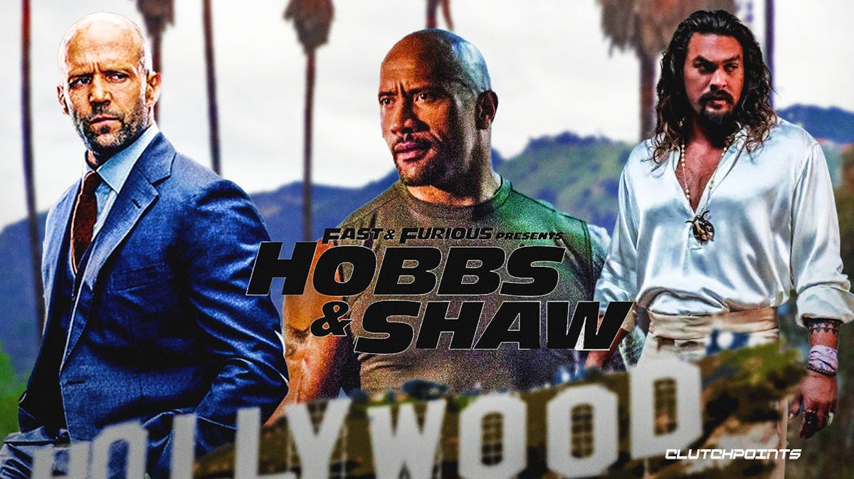 Jason Statham, Dwayne "The Rock" Johnson, Jason Momoa, Fast & Furious Presents: Hobbs & Shaw
