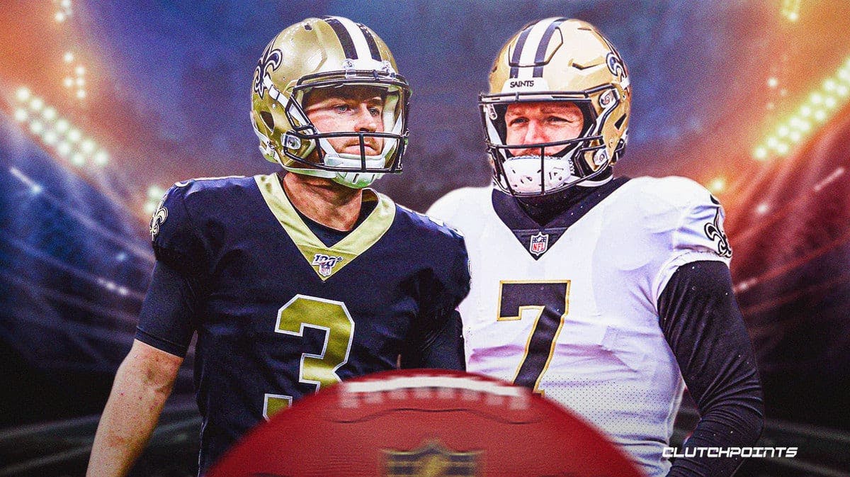 Taysom Hill and Wil Lutz, Saints roster, Saints training camp