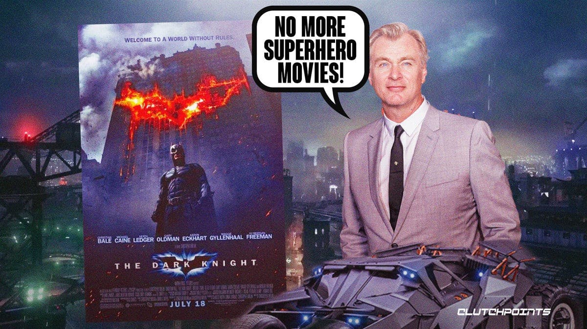 The Dark Knight, 'No More Superhero Movies!', Christopher Nolan, Batmobile