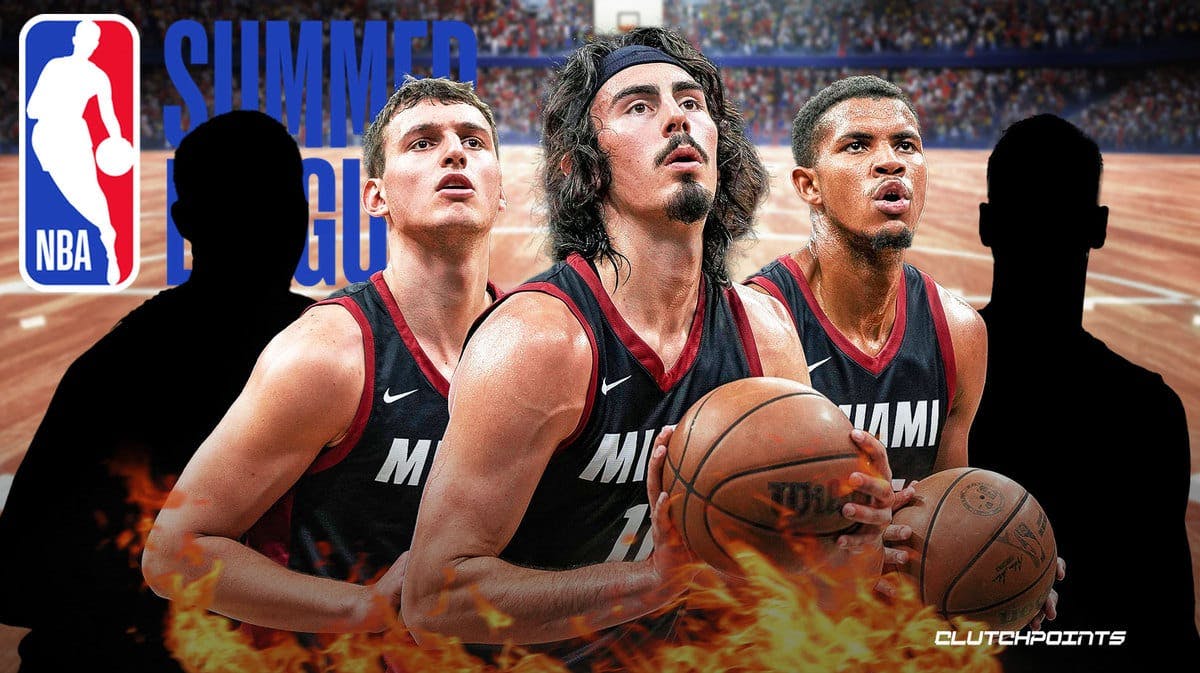Heat, 2023 NBA Summer League, roster, Jaime Jaquez Jr., Orlando Robinson, Nikola Jovic