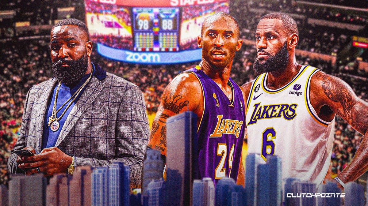Kendrick Perkins, Kobe Bryant, LeBron James, Lakers
