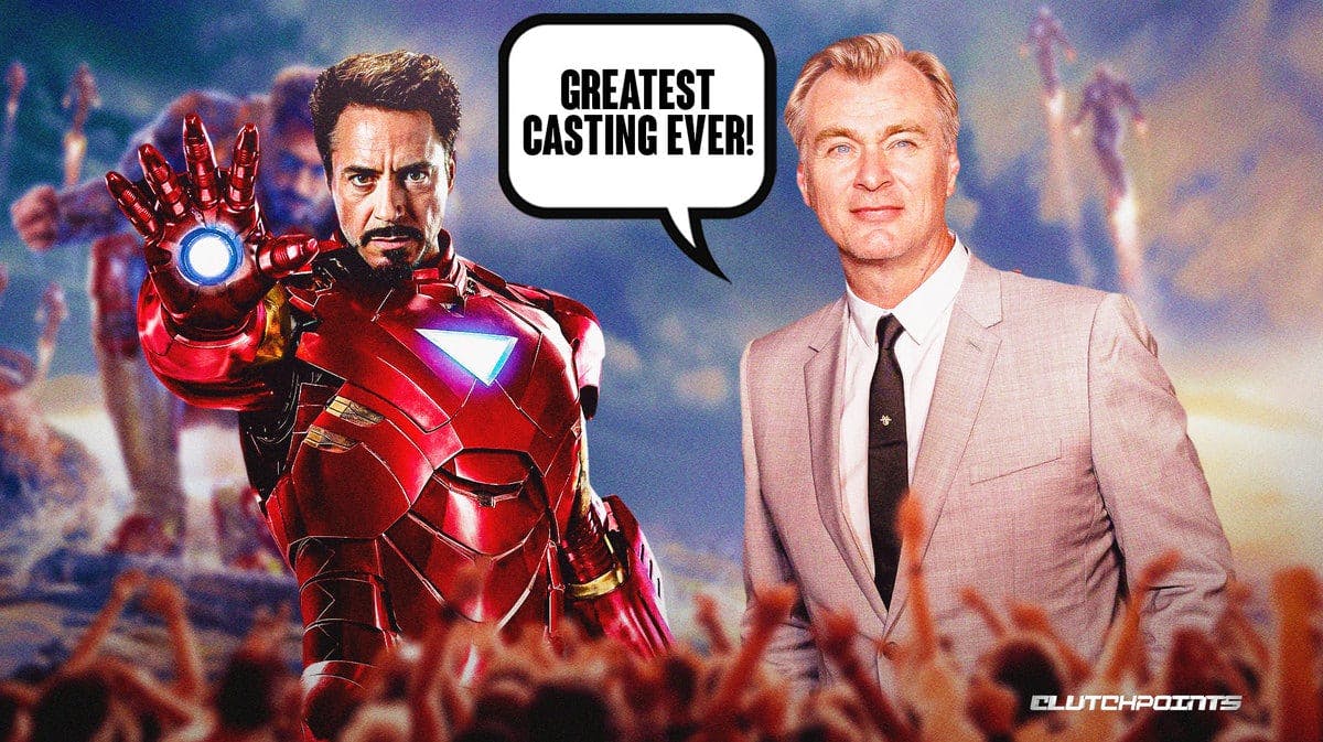 MCU, Iron Man, Robert Downey Jr., Christopher Nolan saying 'Greatest Casting Ever!'