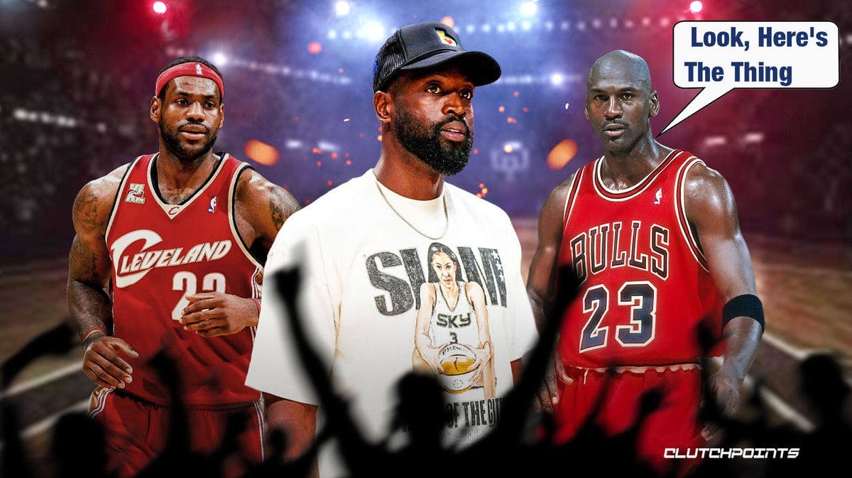 Dwyane Wade, Michael Jordan, LeBron James