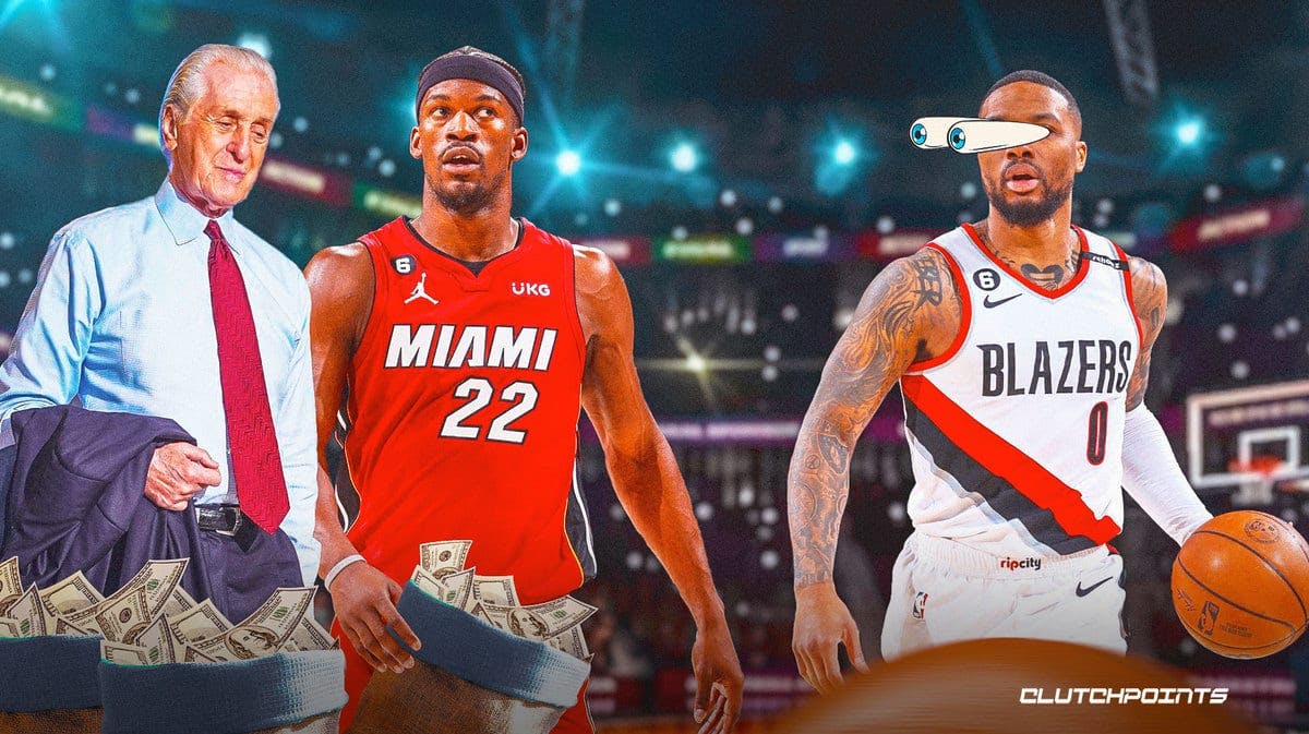 Miami Heat, Damian Lillard, Portland Trail Blazers, Damian Lillard trade, Heat trade