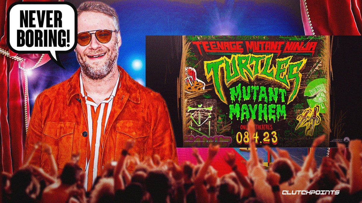 'Never boring', Seth Rogen, Teenage Mutant Ninja Turtles: Mutant Mayhem