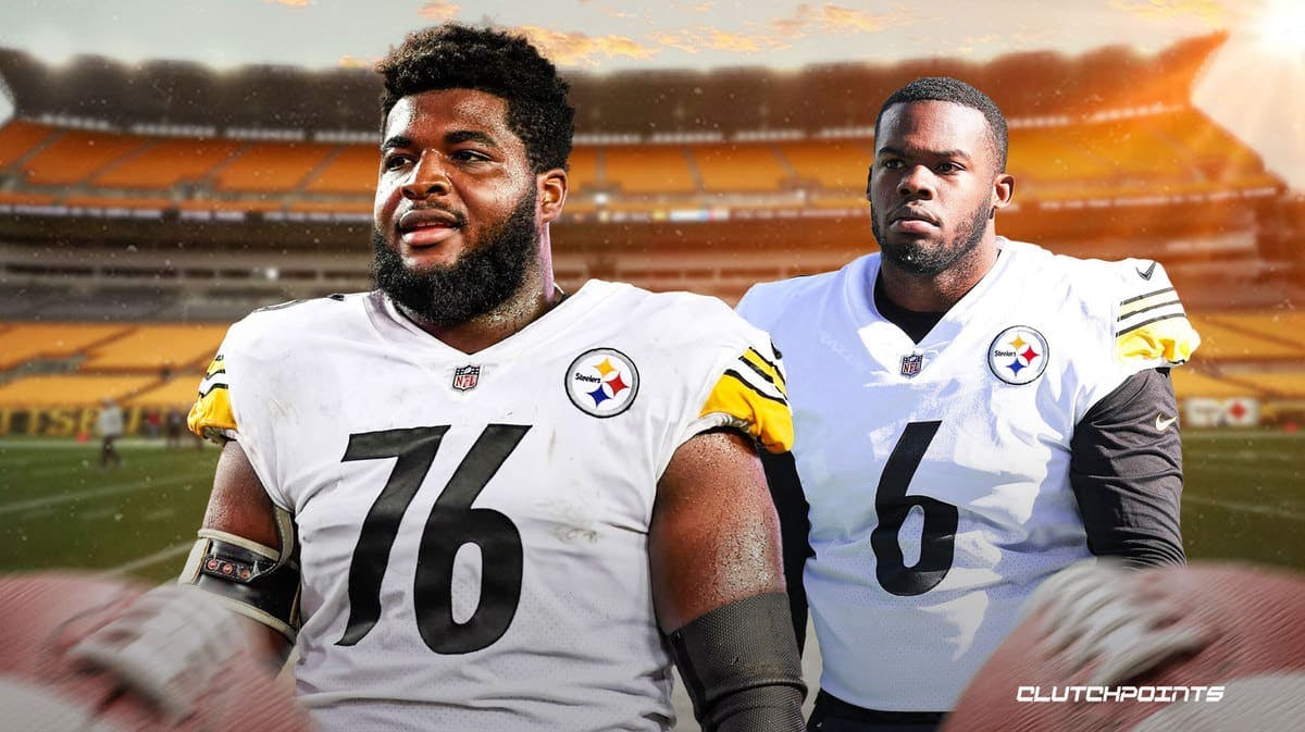 Chukwuma Okorafor and Pressley Harvin, Steelers roster