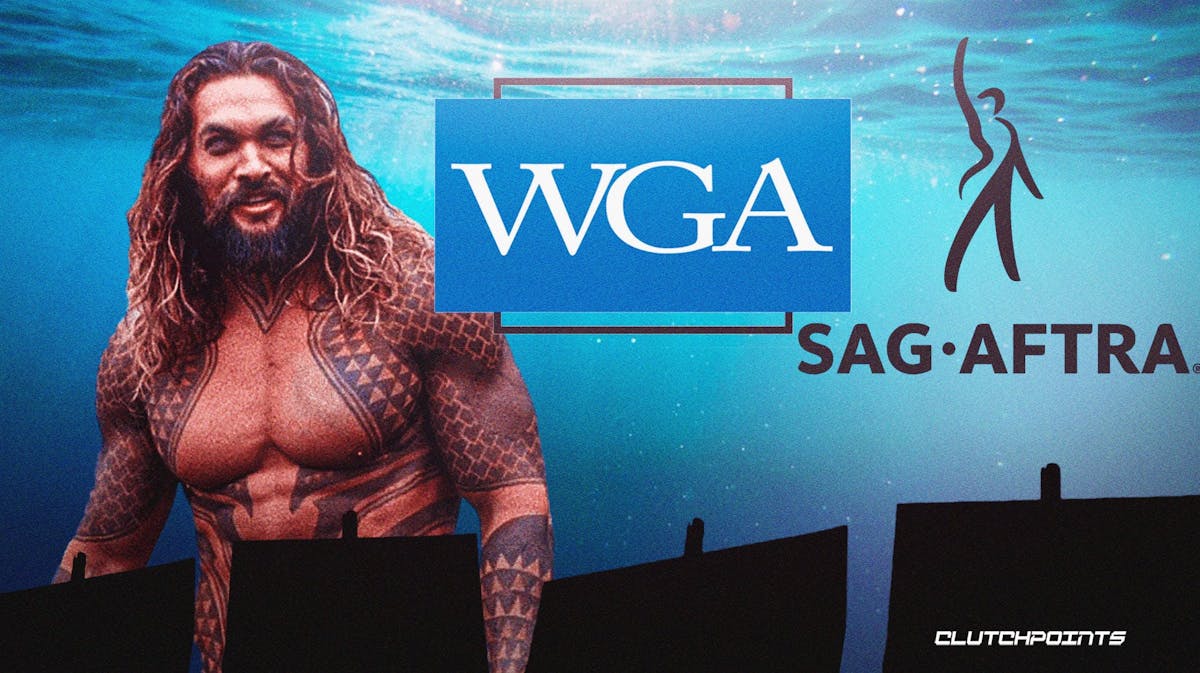 Aquaman (Jason Momoa), WGA, SAG-AFTRA, water
