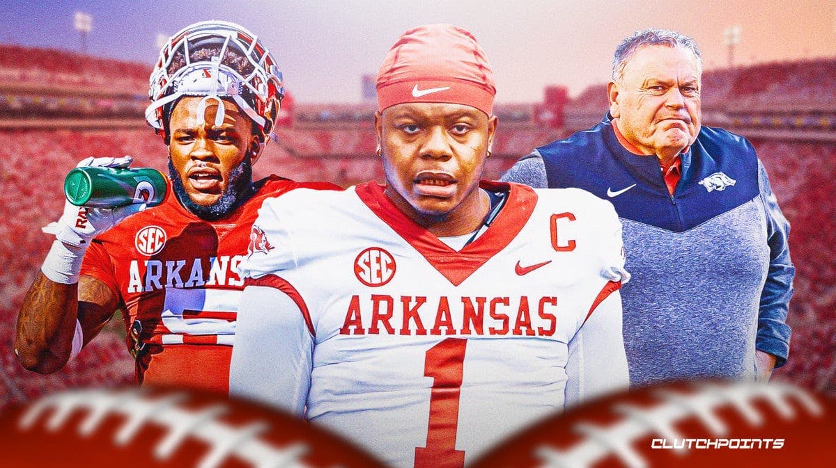 Arkansas football, Arkansas football predictions, College football, KJ Jefferson, Raheim Sanders