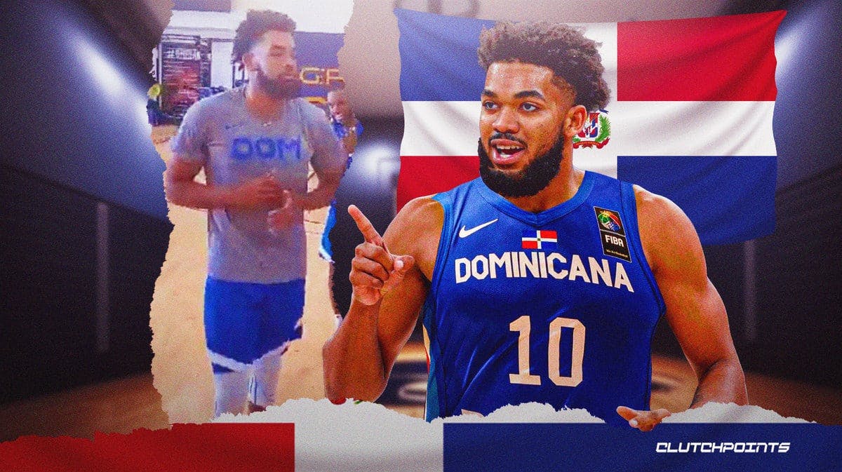 Dominican Republic, Timberwolves, Karl-Anthony Towns, 2023 FIBA World Cup