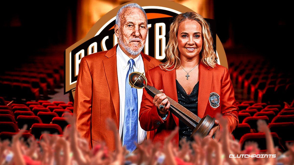 Becky Hammon, Gregg Popovich, San Antonio Spurs, Basketball Hall of Fame