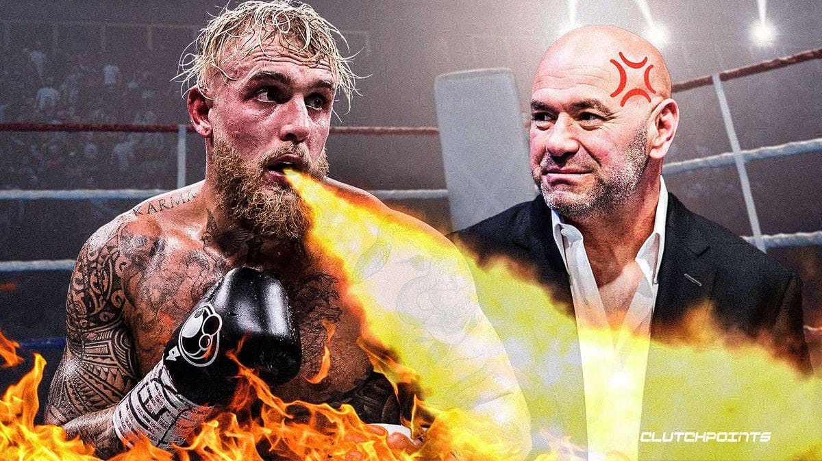 Jake Paul takes a swipe at UFC while showing support for fellow PFL fighter Francis Ngannou.