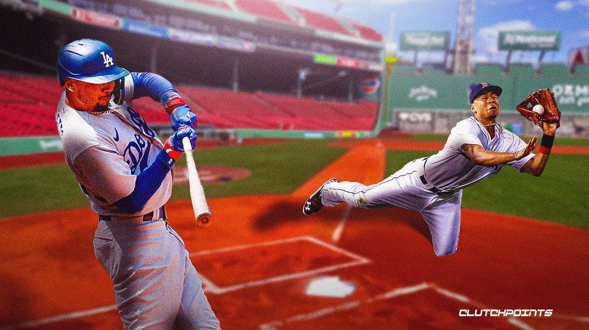 Mookie Betts, Dodgers, Red Sox