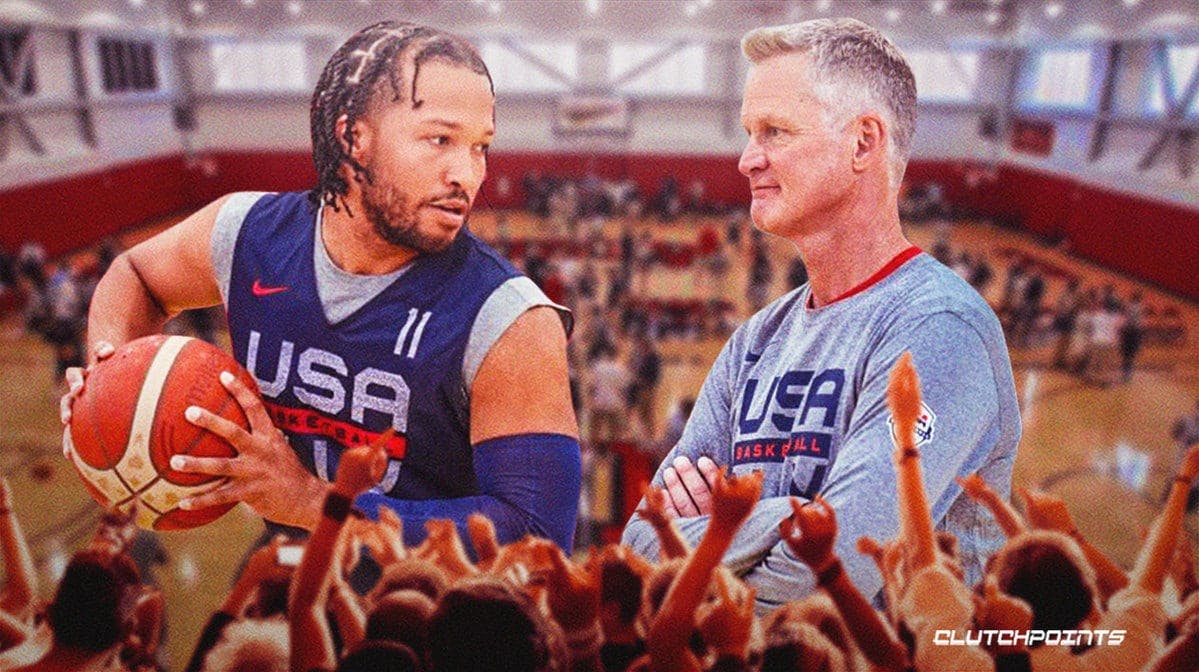 Steve Kerr, Jalen Brunson, 2023 FIBA World Cup, Team USA, New York Knicks