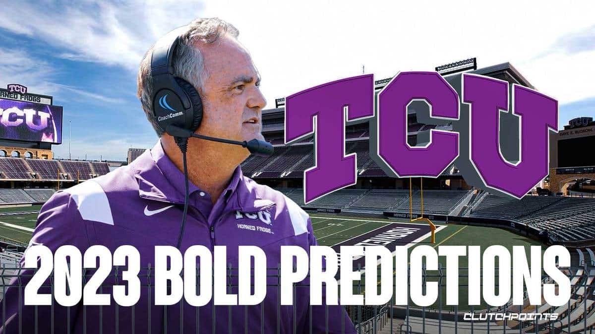 TCU football TCU football bold predictions, college football, Sonny Dykes, Savion Williams