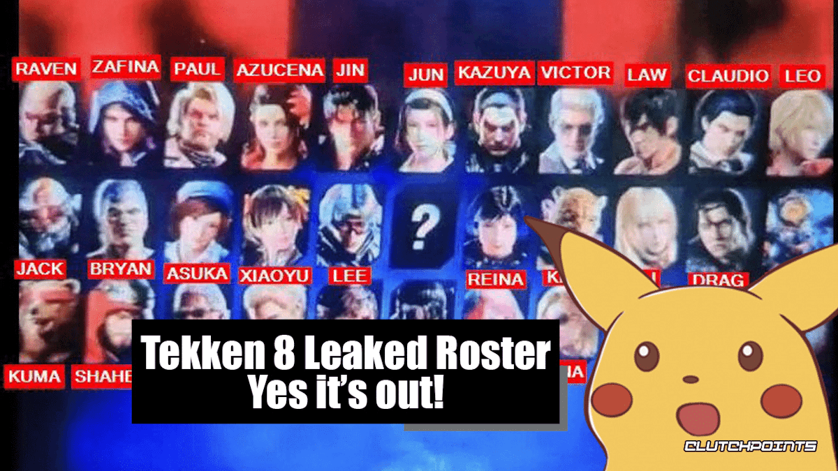 Tekken 8 Leaked Roster, Tekken 8 Characters, Tekken 8 Leaks